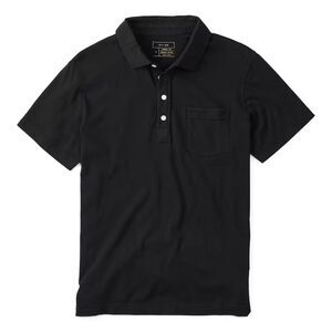 Billy Reid Slim Fit Pensacola Polo - Black XXL